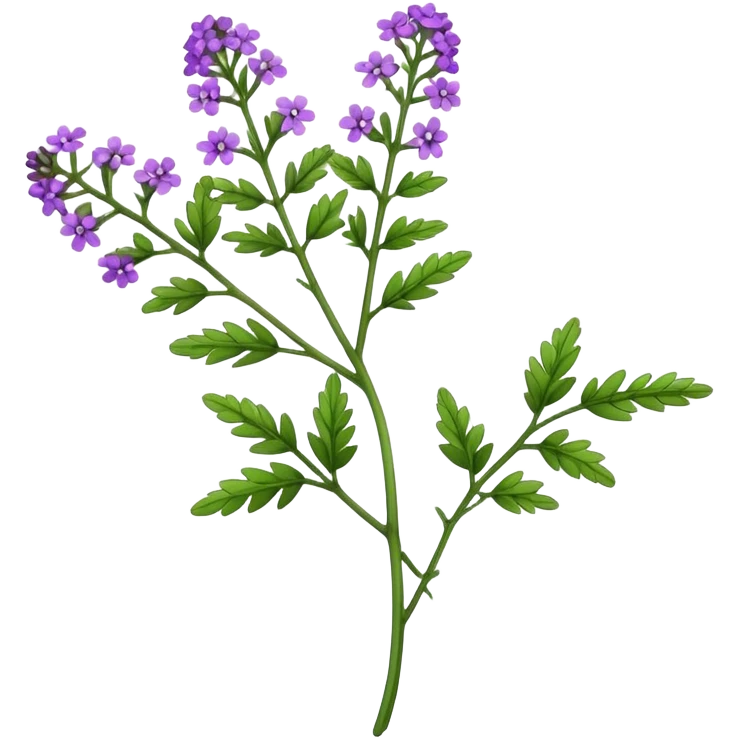 verbena branch emoji