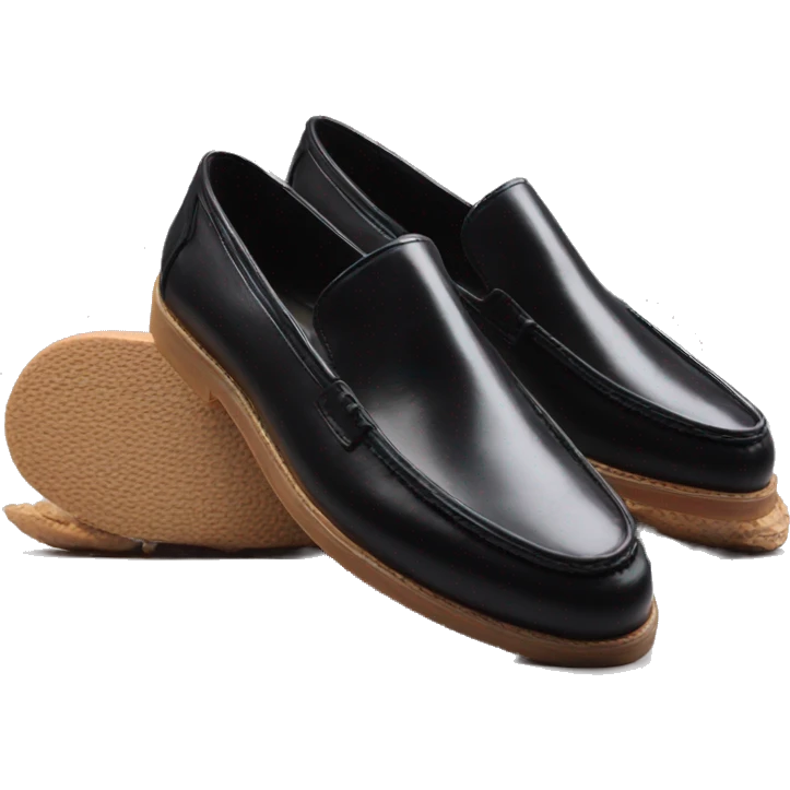 Loafers black emoji