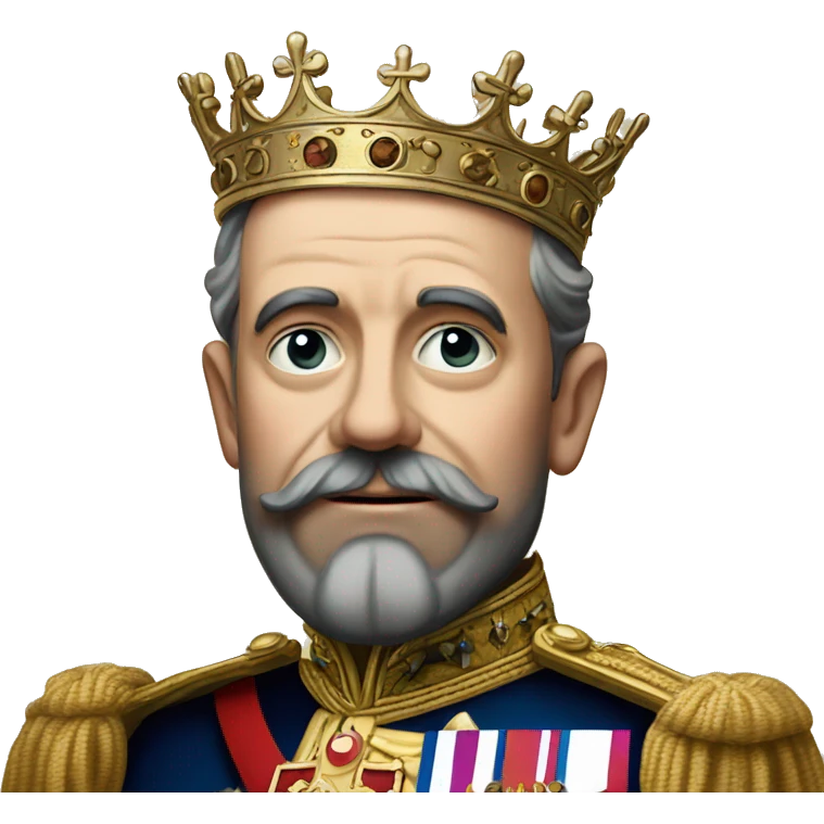 George V King of Britain emoji