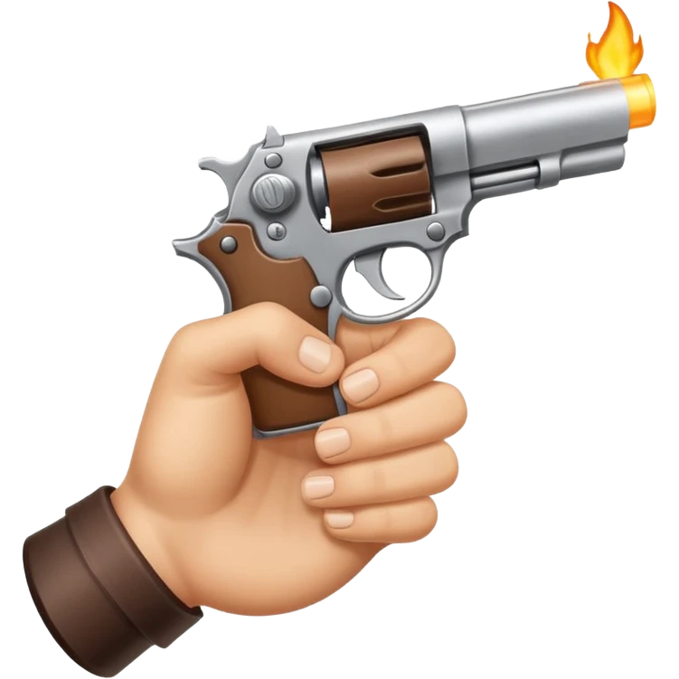 Finger pistol emoji