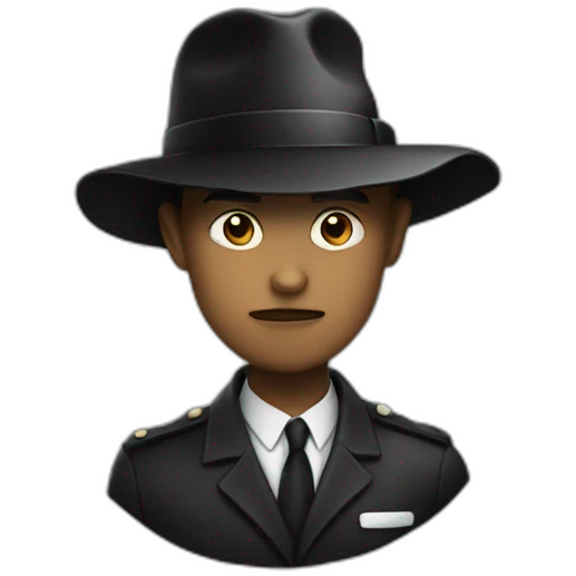 NOIR QUI FRAPPE UNE NOIR emoji