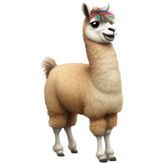 Dancing llama emoji