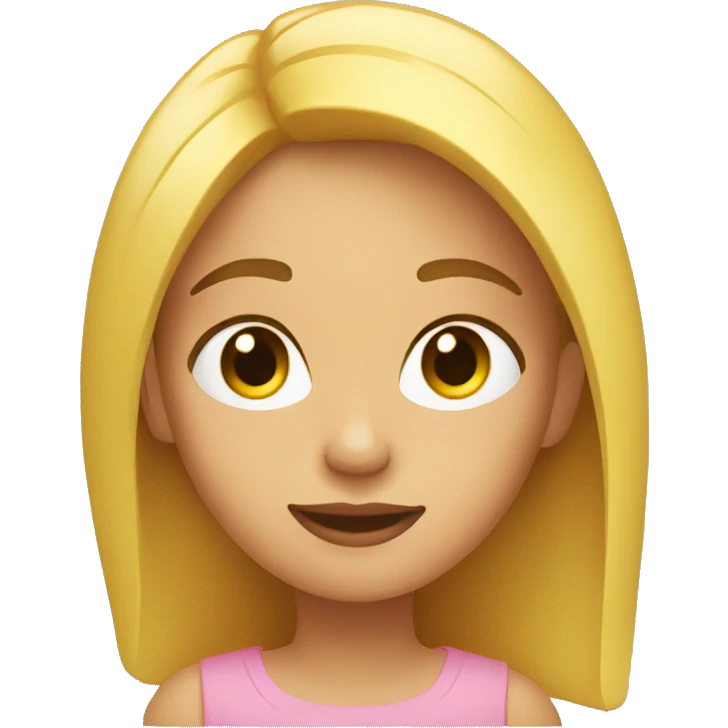 Chica rubia  emoji