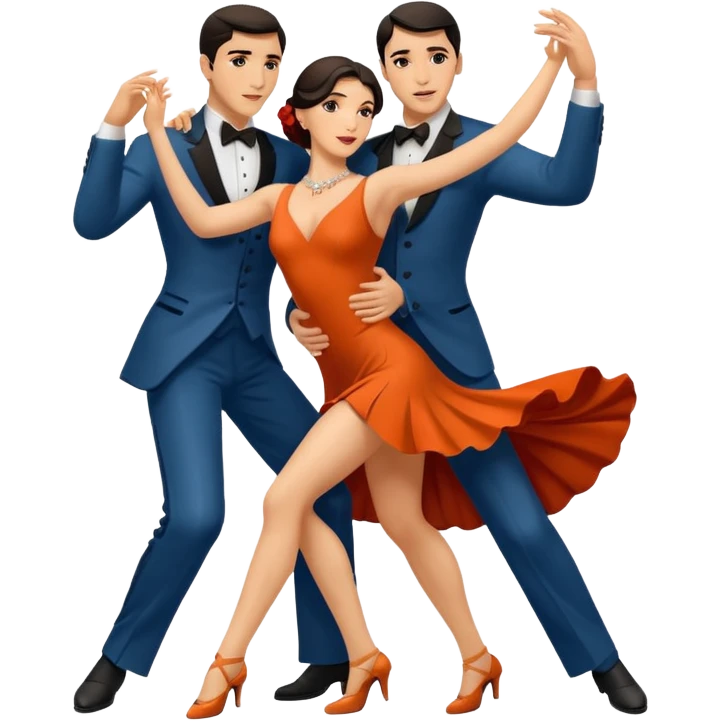 Ballerini di tango argentino emoji