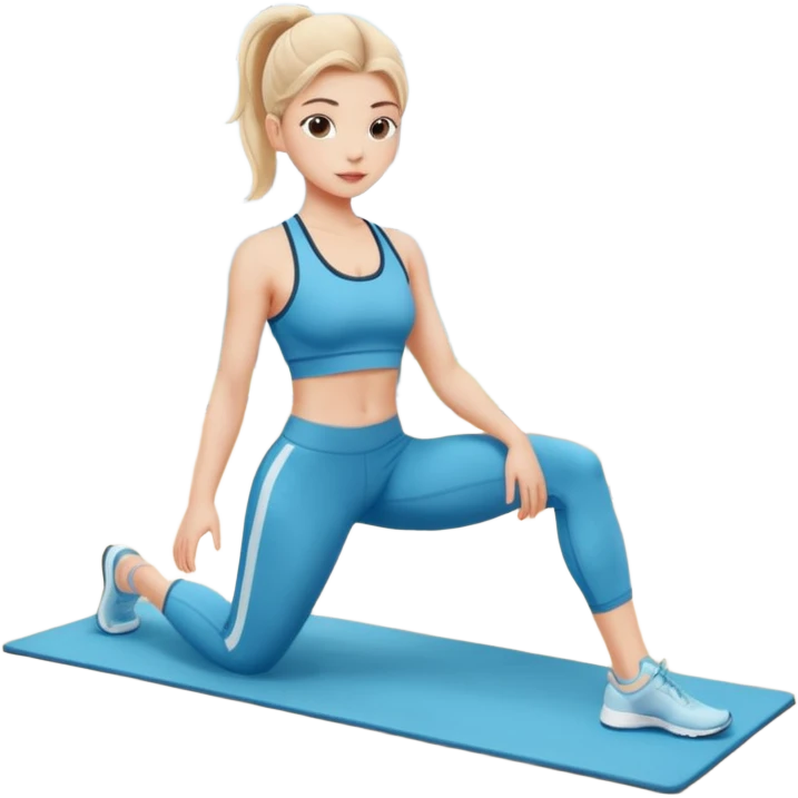 Бьюти девочка, влоги, пилатес, спорт emoji