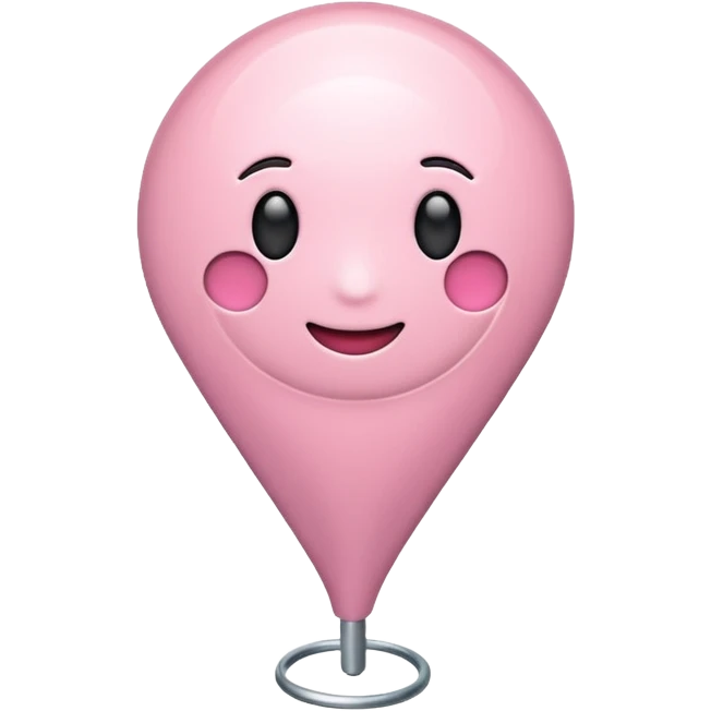 location pin emoji light pink  emoji