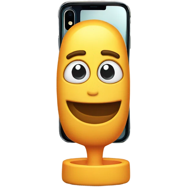 Cell Phone Holder emoji