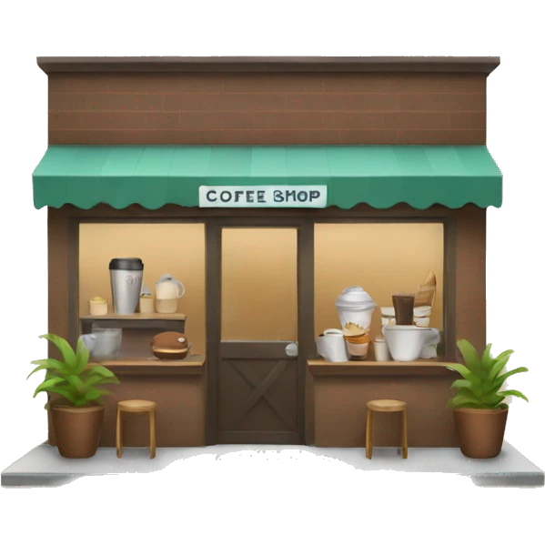 coffee shop emoji
