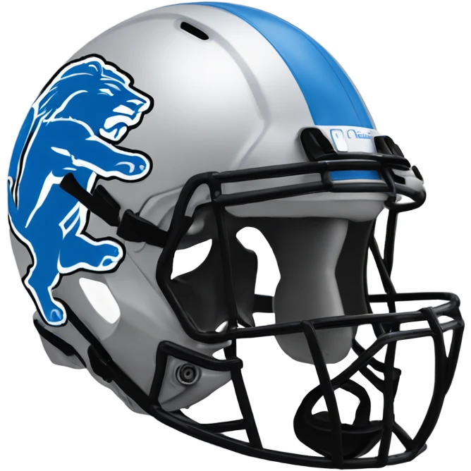 Detroit Lions smashing Washington Commander helmet ￼ emoji