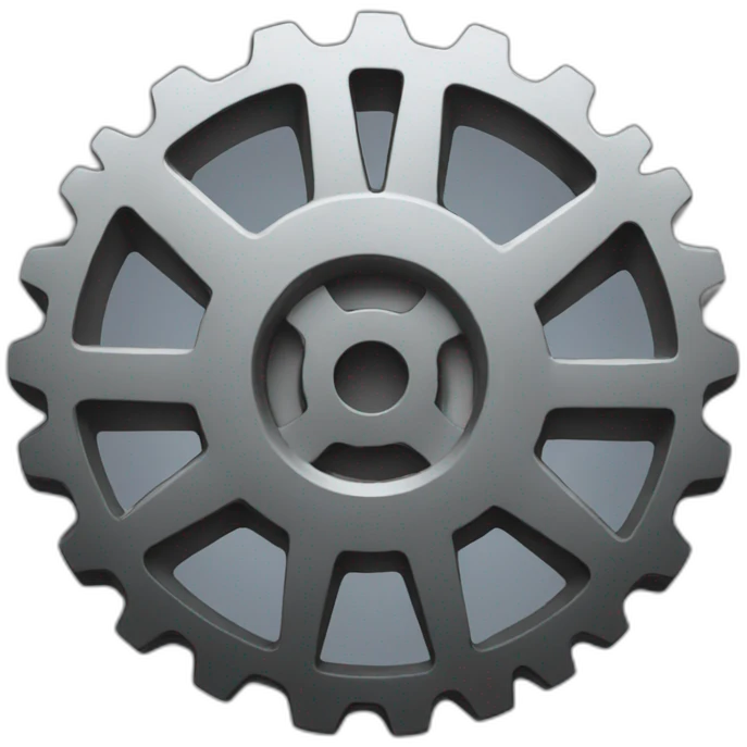 Gear emoji