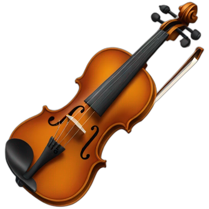 Violin f holes emoji