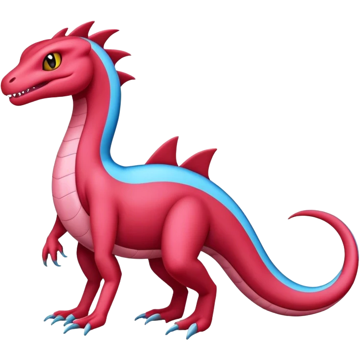 salamence-salazzle-hybrid, full body emoji