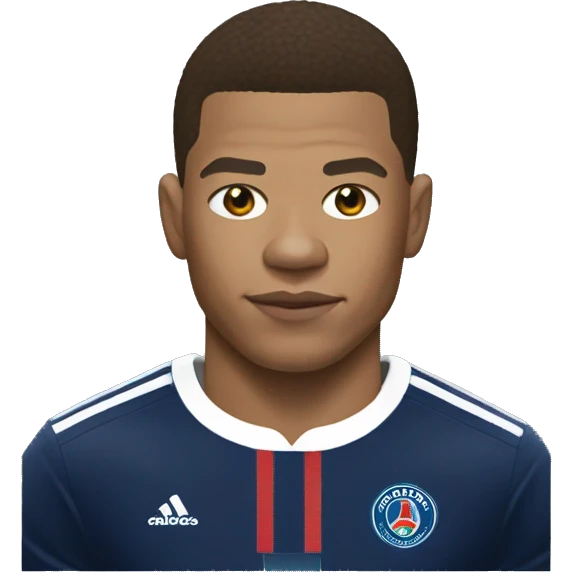 Mbappé qui court vite  emoji