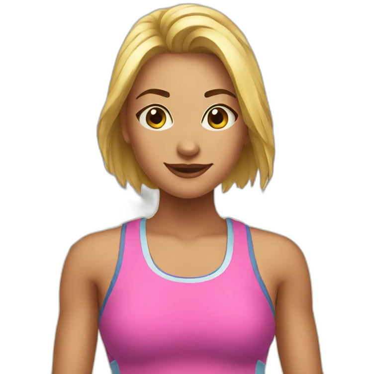 gym girl emoji