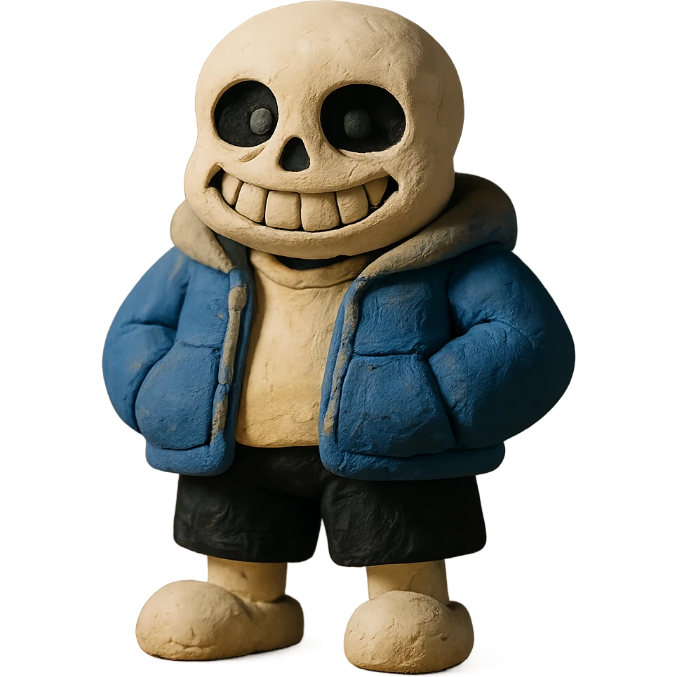 Sans from Undertale emoji
