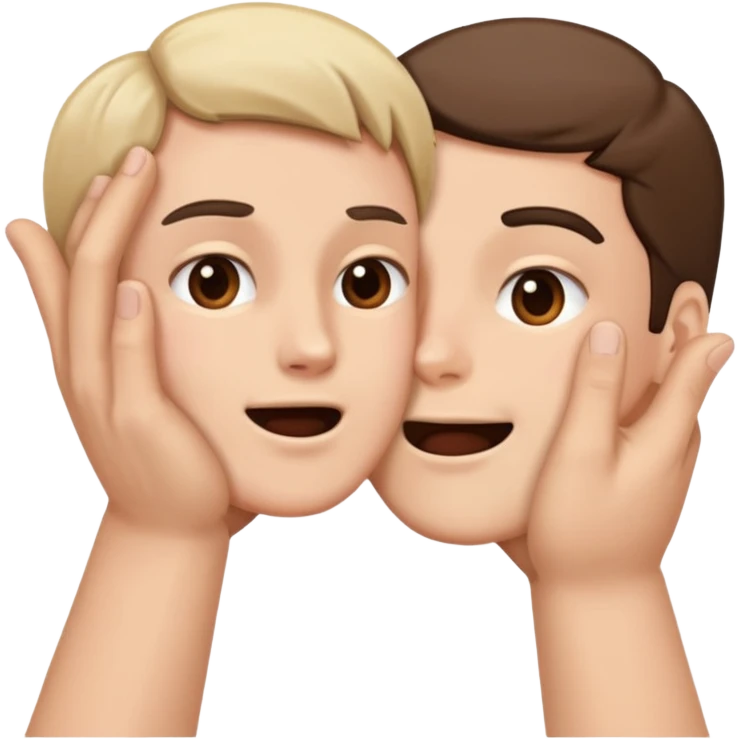 Slapping someone's face. emoji