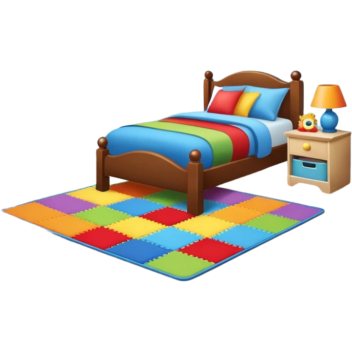 Clean kid room emoji