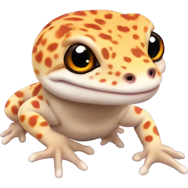 leopard gecko orange  emoji