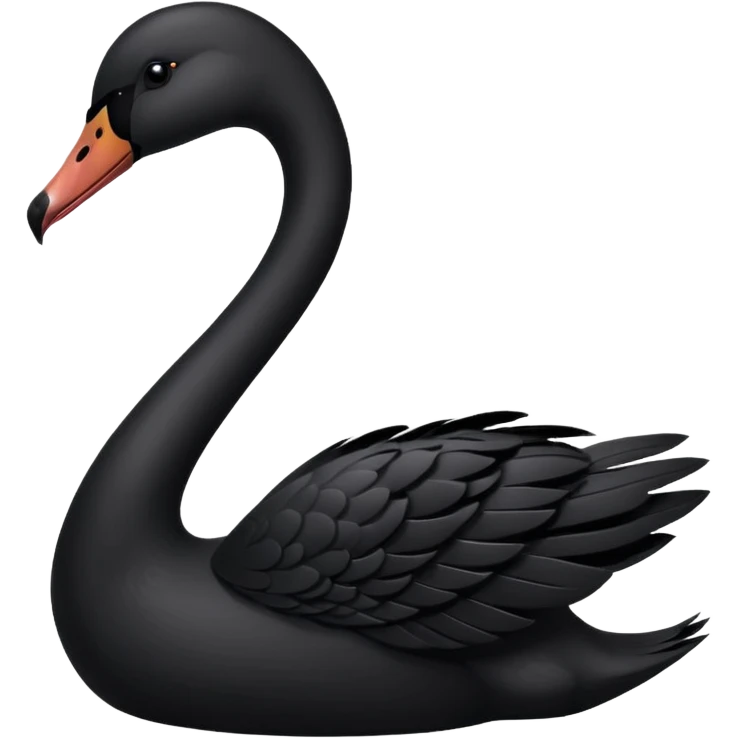 Cisne negro emoji
