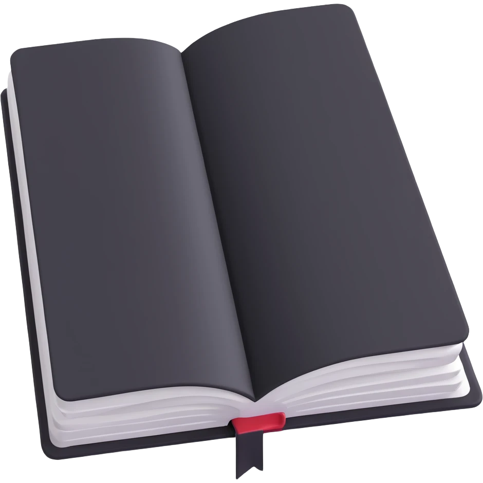 black book open emoji