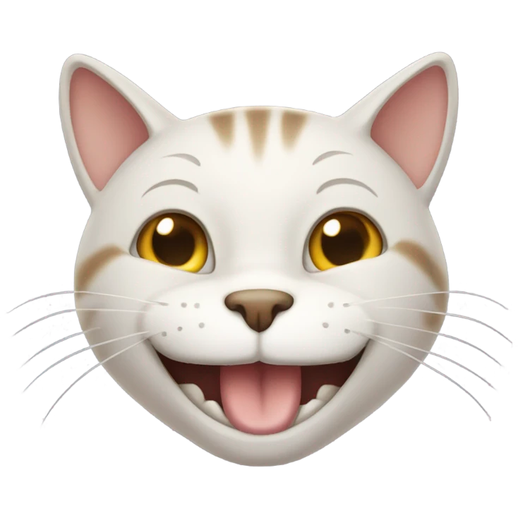 Smiling cat emoji