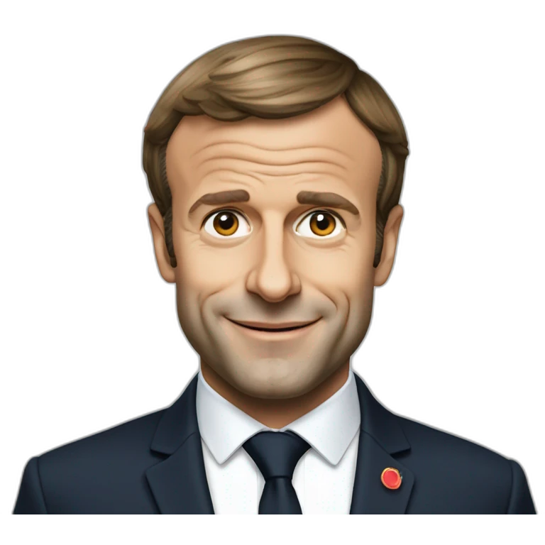 Emmanuel Macron emoji