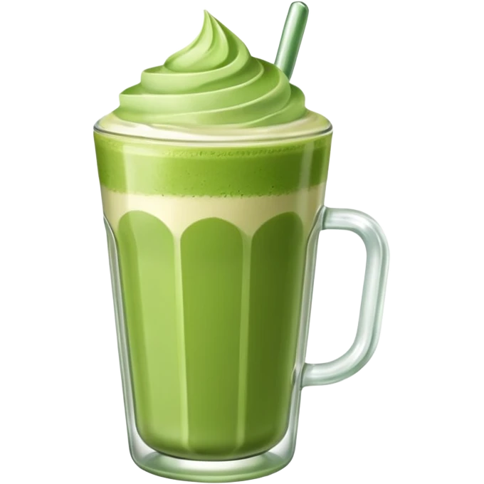 Matcha latte aesthetic  emoji