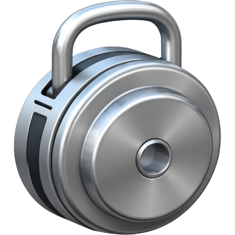 Pesa de gimnasio emoji