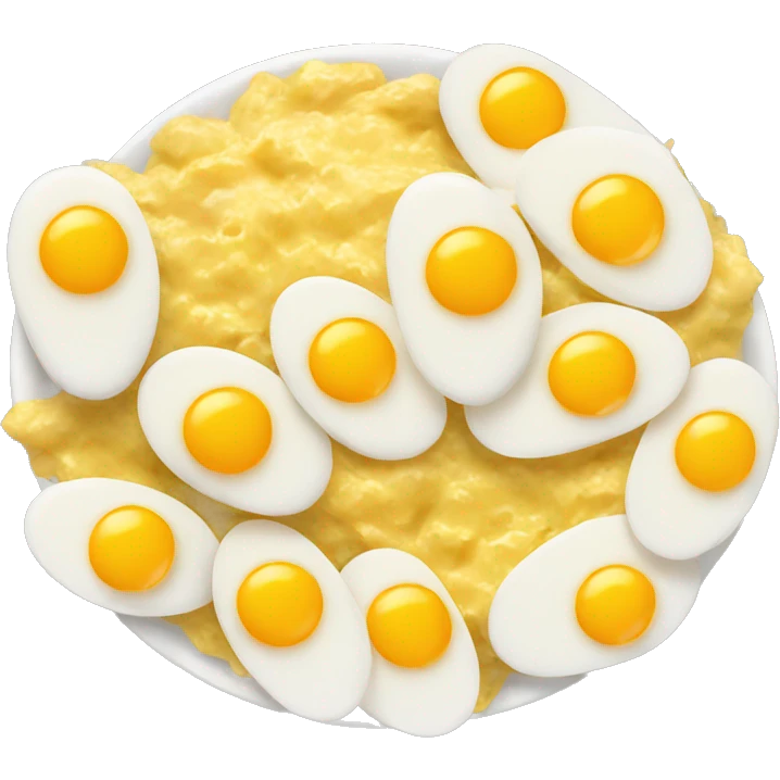 Scrambled eggs emoji