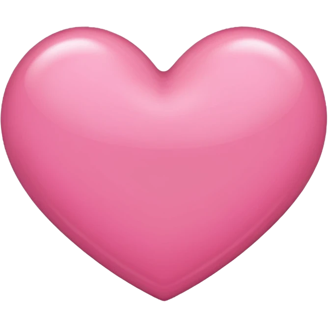Pink heart emoji