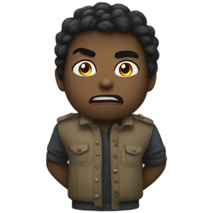 Nibba angry emoji