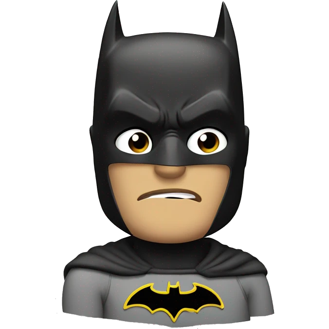 batman shrugging shoulders emoji