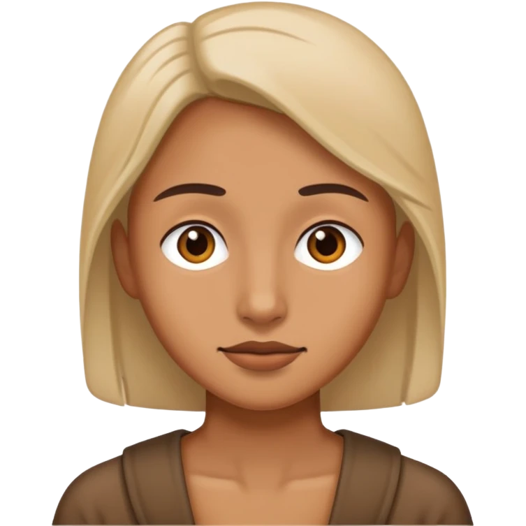 a person alone far away from a group emoji