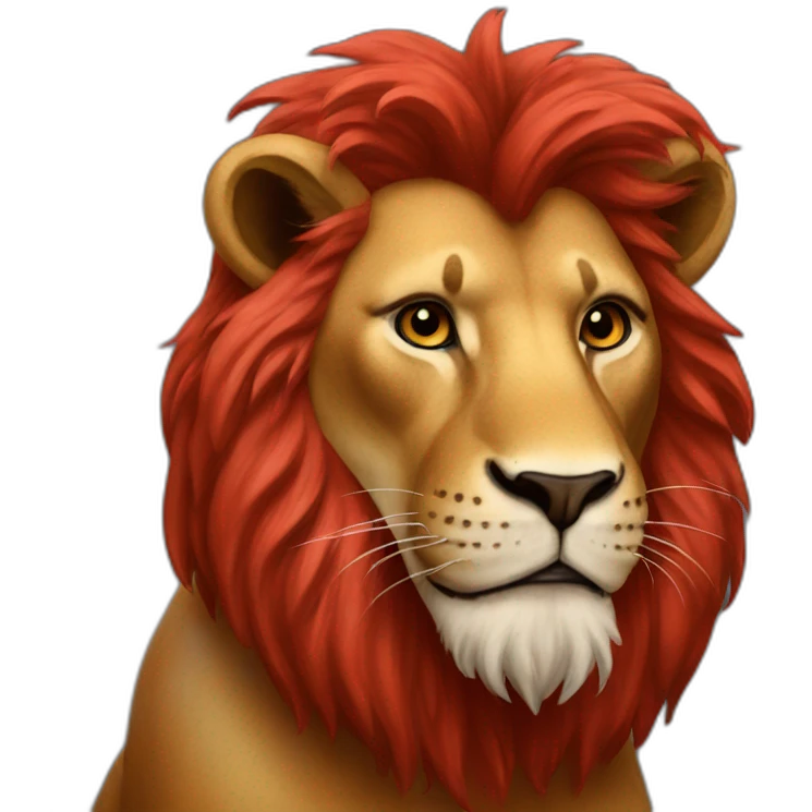 red lion emoji