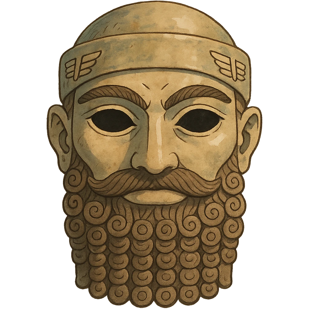 Anunnaki mask emoji