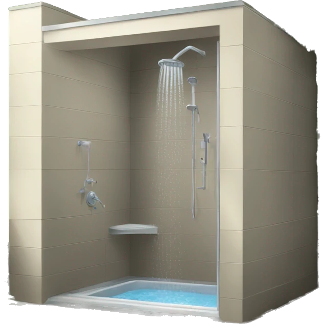 outdoor shower emoji