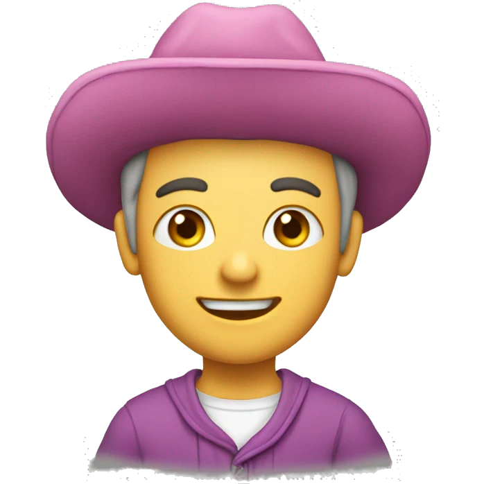 Бантик розовый emoji