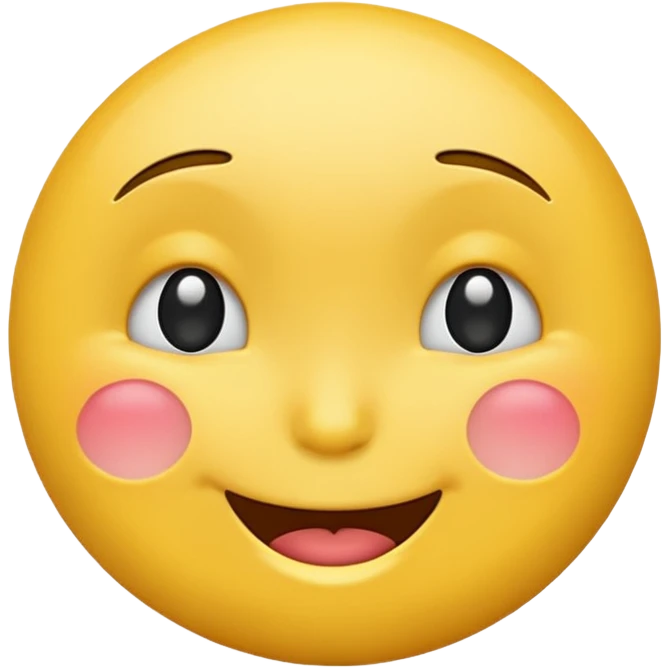 Nonchalant Winking iPhone emoji emoji