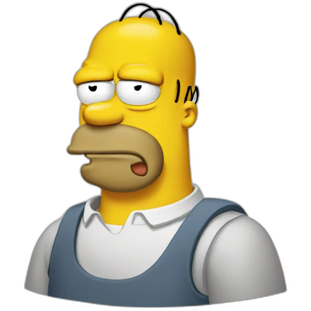 Homer simpson emoji