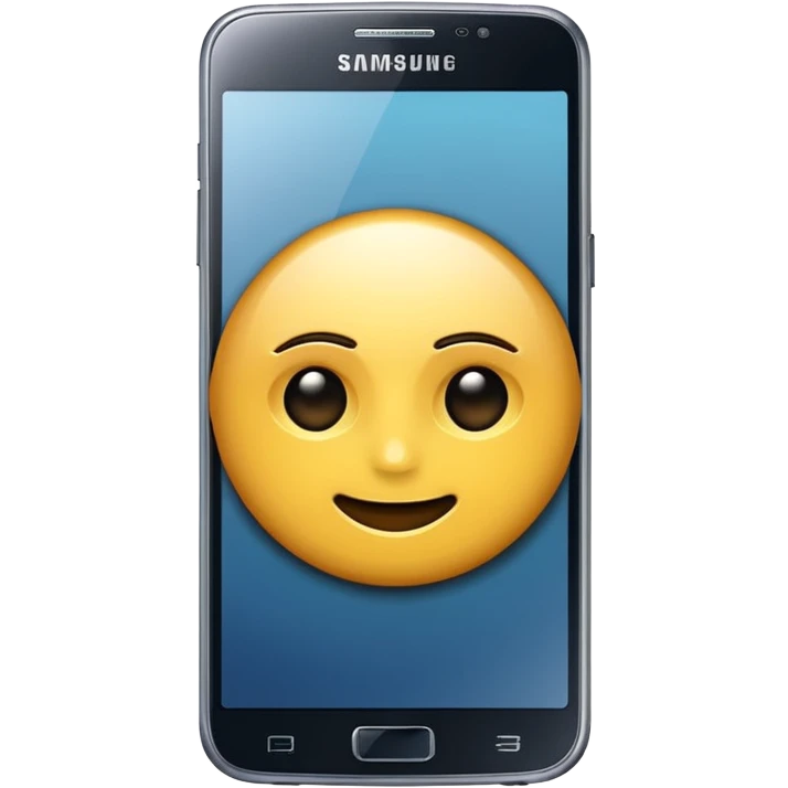 samsung s25 phone as an ios emoji emoji
