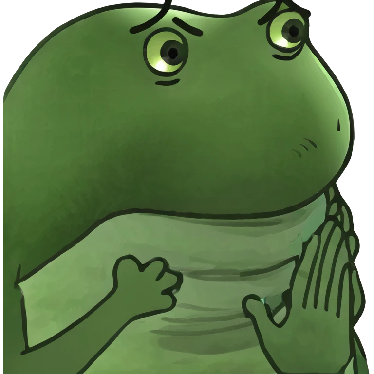 person choking themselves hands holding neck emoji