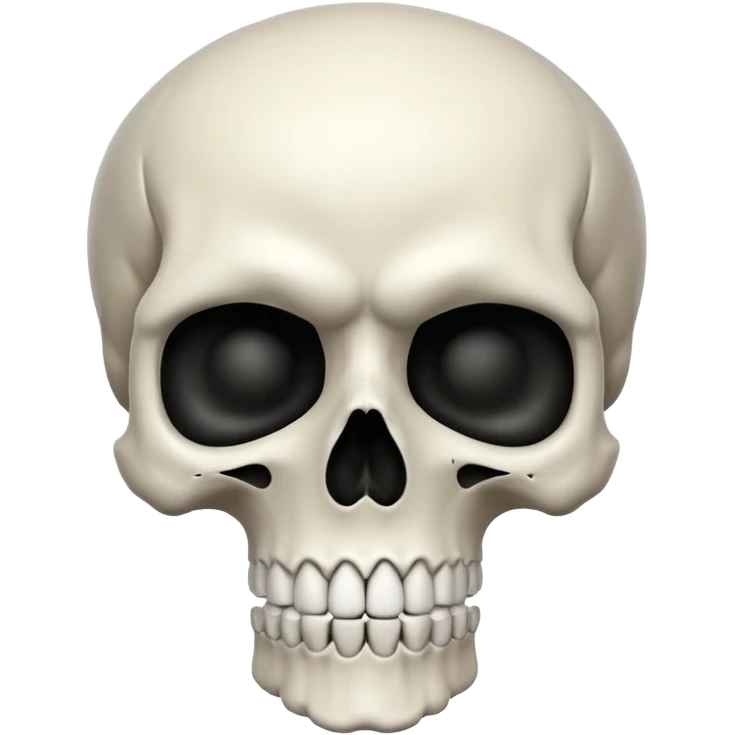 Un crâne qui dit des mot interdit emoji