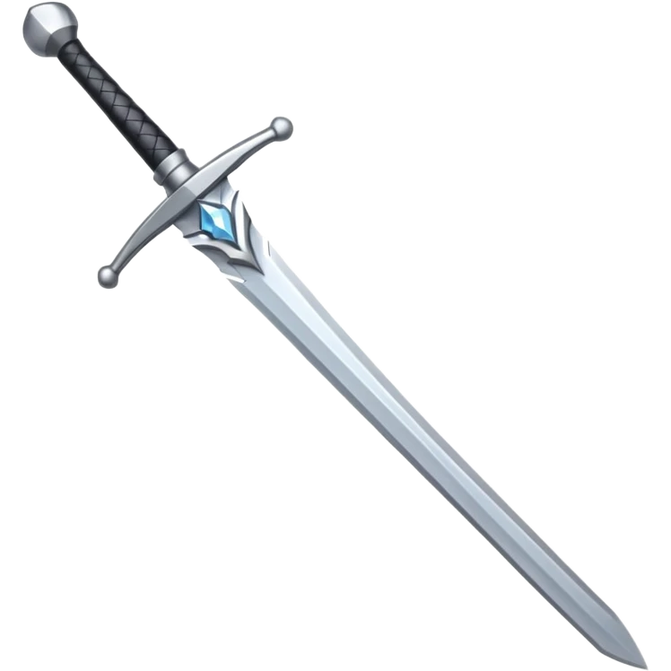 silver sword emoji