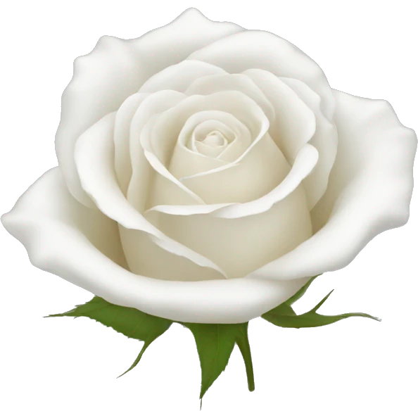 White rose emoji