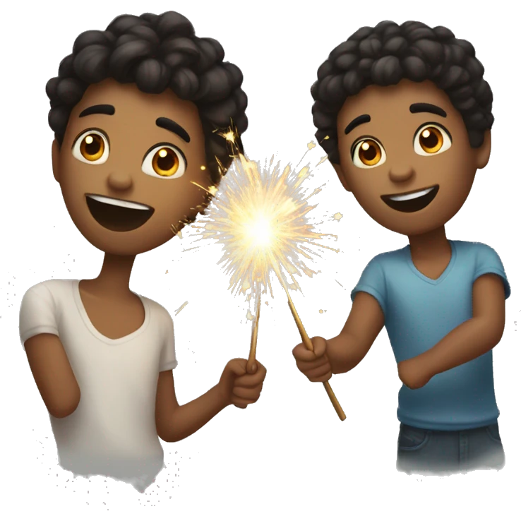 sparklers realistic  emoji