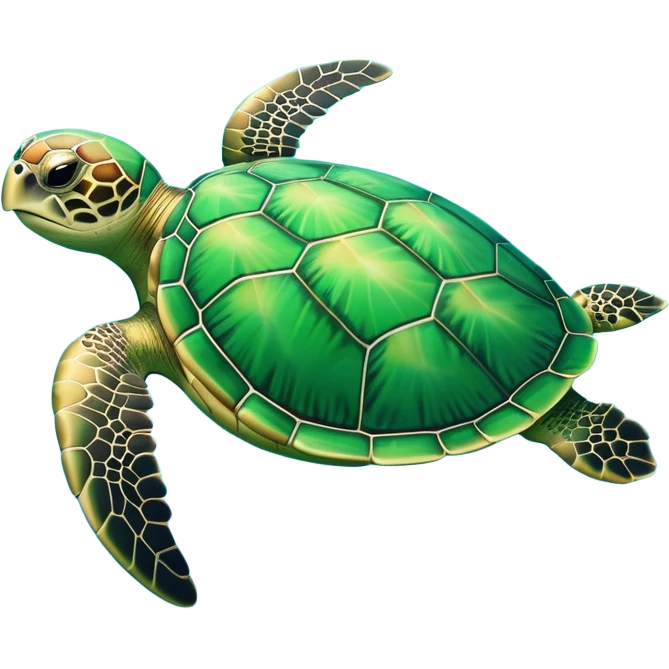 Sea turtle emoji