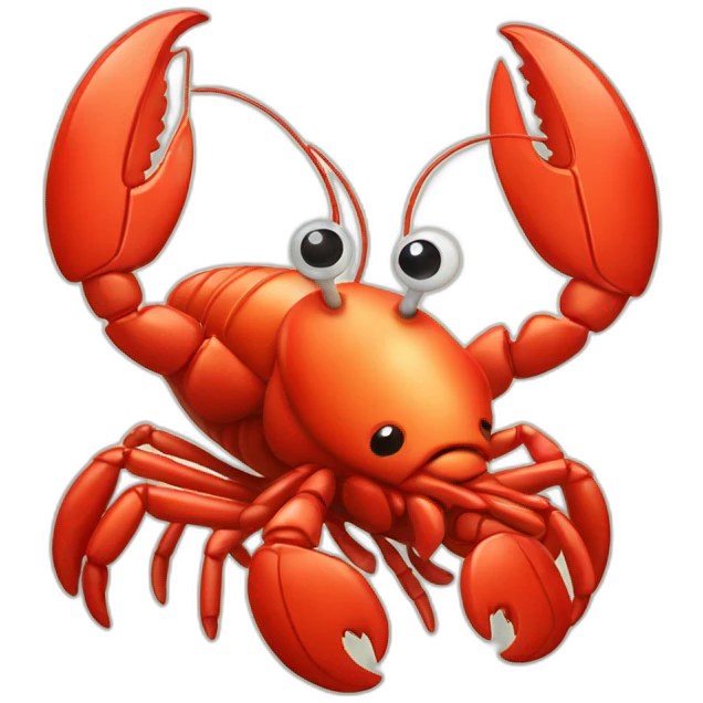 cute lobster emoji