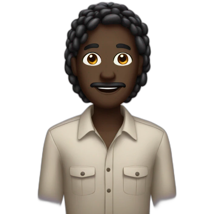 black beans emoji