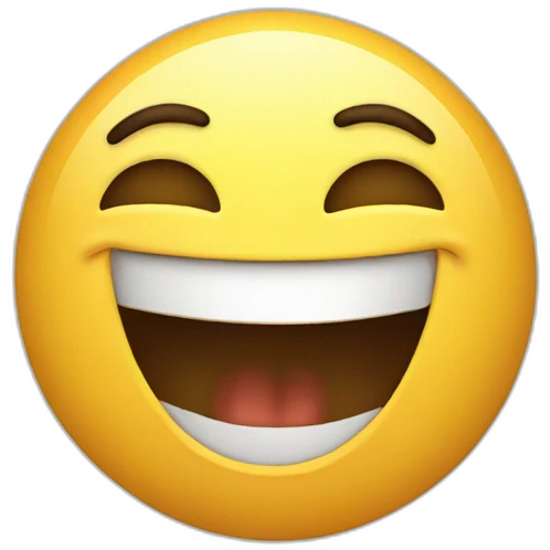 laughing emoji