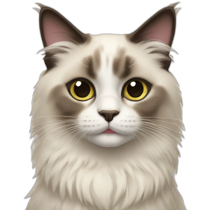 ragdoll cat emoji